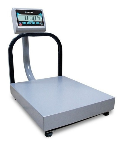 Báscula comercial digital Protek BPK 200kg con mástil 100V/240V 38 cm x 48 cm