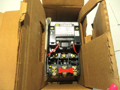 New Square D 8536sbo2v02 Motor Starter 110/120v Coil Ccg