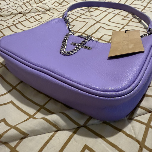 Bolsa De Mano Steve Madden Lila Do329740 Mauve Bpaulie Pebbl