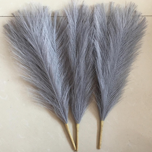 3 Arreglos Florales Artificiales Secos Para Jarrón De Gris