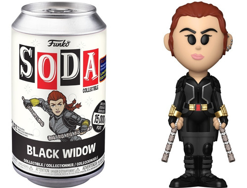 Funko Soda Marvel Black Widow Regular Edición Limitada