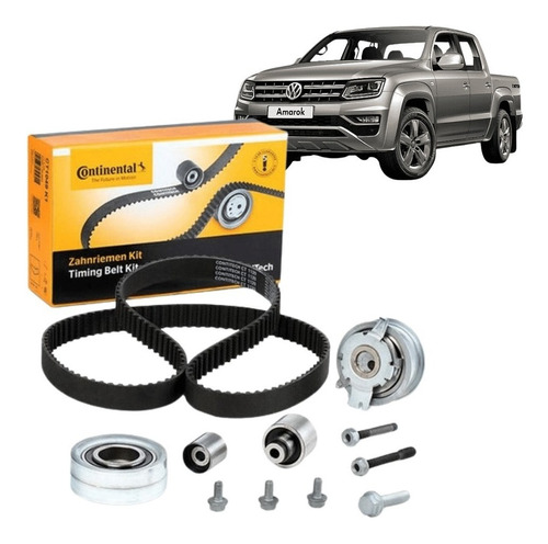 Kit Tensor + Correia Dent Amarok 2.0 16v Tdi Contitech