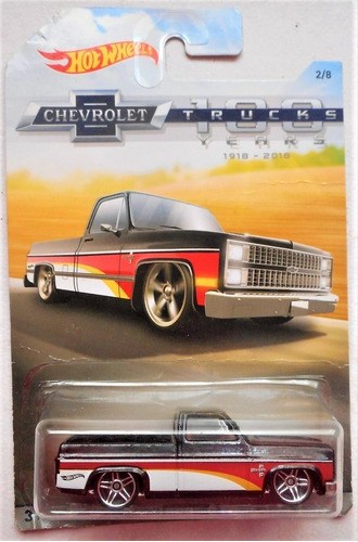 Hot Wheels 83 Chevy Silverado 100 Years Trucks 2/8