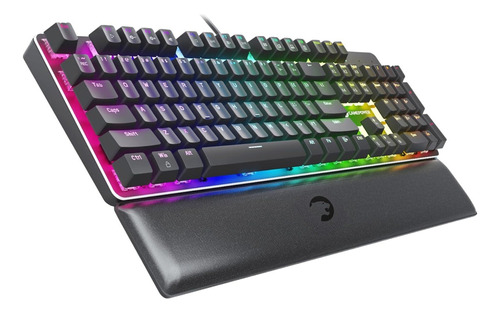 Teclado Mecánico Gamer Ogrerainbow | Descansa Muñecas | Rbw Idioma Inglés Us