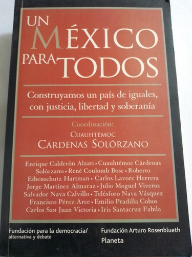 Un México Para Todos