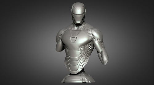Imagen 1 de 4 de Iron Man Mk50 Busto 02 - Infinity War