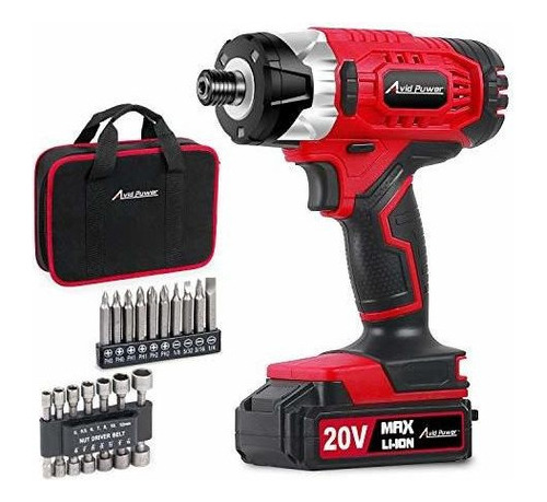 Kit De Destornillador De Impacto, 1590 In-lbs 20v Max Inala