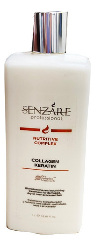 Senzare Nutritive Collagen Keratin Colageno Keratina 1000ml