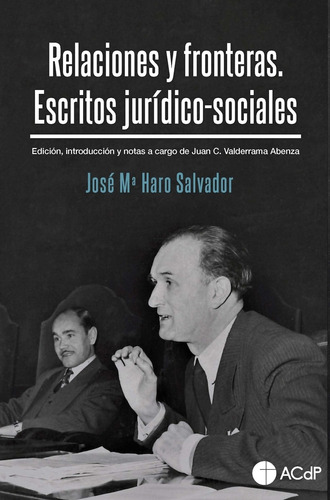 Libro Relaciones Y Fronteras. Escritos Jurídico-sociales