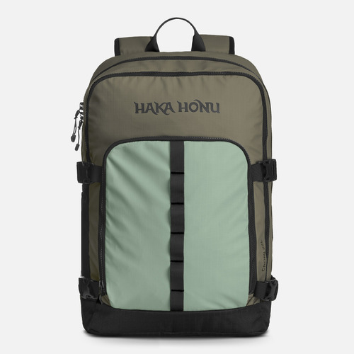 Mochila Unisex Cromi 22l Verde Grisaceo Haka-honu