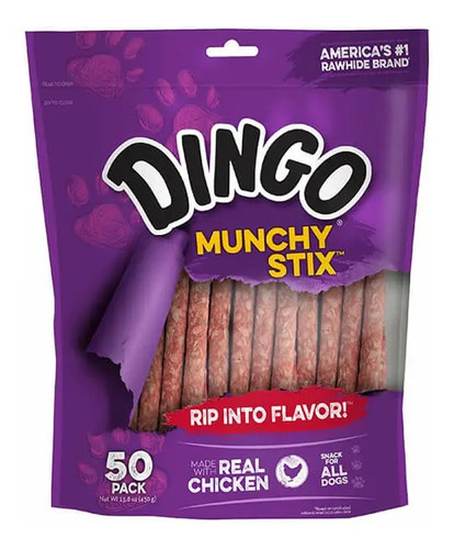 Dingo Munchy Sticks 50 Unidades