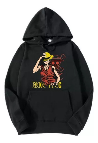 Buzo Canguro One Piece Monkey D Luffy Portada Anime Infantil