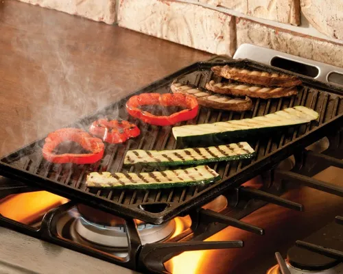 Plancha Rectangular Reversible De Hierro Fundido Lodge Ld...