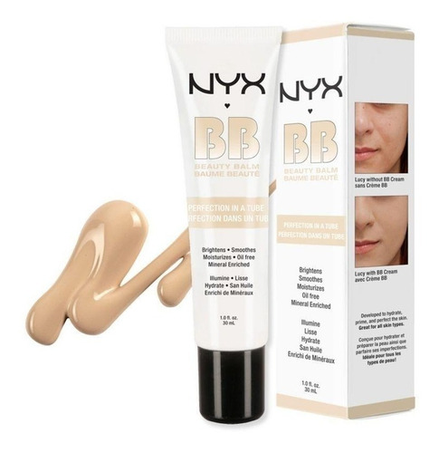 Nyx Bb Cream Hidratante Bbcr01 - mL a $421