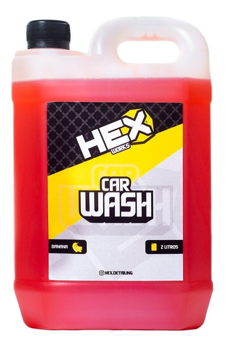 Imagen 1 de 9 de Shampoo Para Autos Neutro - Hex Detailing Car Wash Foam 2lt