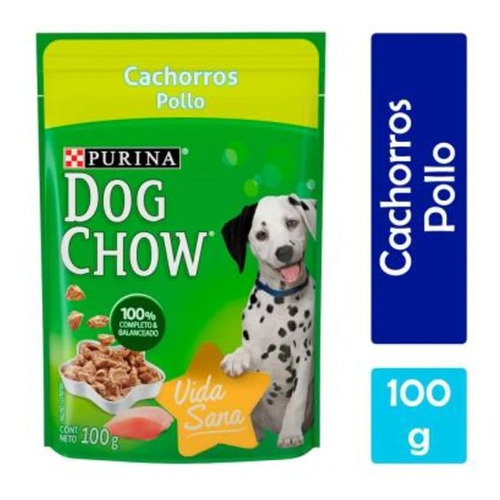 Dog Chow Cachorros Sabor Pollo 100 G