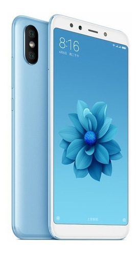 Celular Xiaomi Mi A2 64gb 4gb Blue Dual Sim        Zonatecno