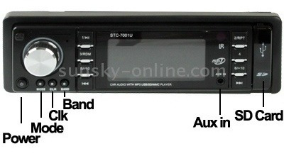 Dvd Vehiculo Panel Desmontable Reproductor Audio