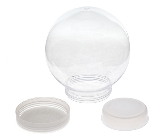 Globo De Nieve Creative Hobbies Diy, 13 Cm, Plástico Transpa