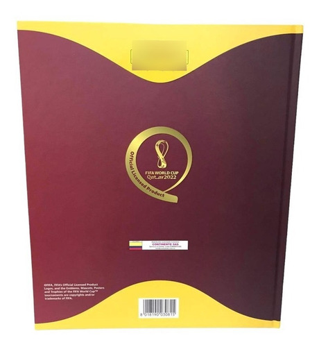 Imagen 5 de 10 de Álbum Pasta Dura + Caja*104 Sobres Mundial Qatar 2022 Panini