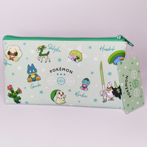 Cartera Original Marca Pokemon Modelo Pokemon Verde Snorlax