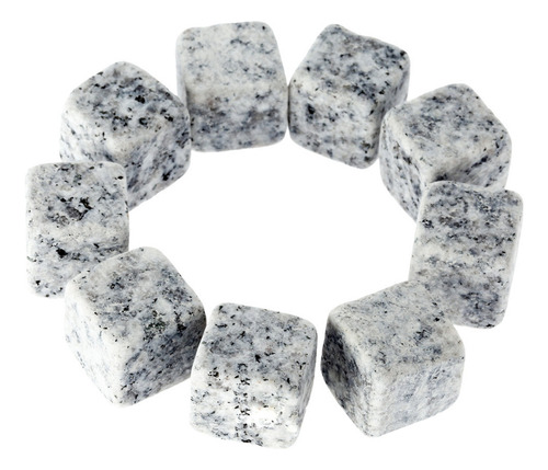 Juego De Piedras Para Whisky: 9 Granite S Con Bolsa De Terci