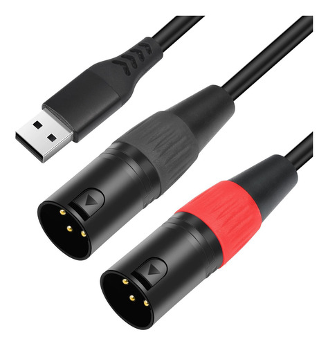Usb A 2 Xlr Cabo Masculino Usb A Para Dobrar Xlr Cabo 3m