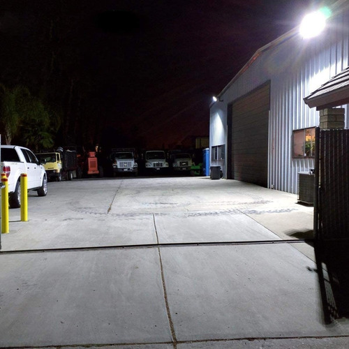 Foco Led 200w Luz Blanca Alta Potencia Exterior Carcasa Negra
