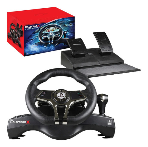 Volante Playmax Hurricane Steering Wheel Ps3 Y Ps4