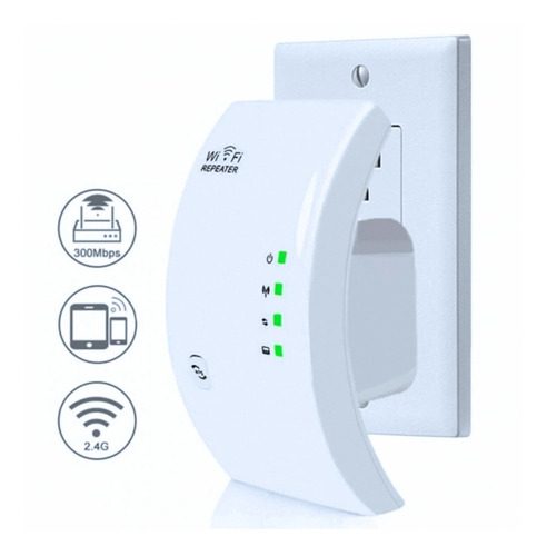 Imagen 1 de 1 de Extensor De Señal Anera Repetidor Wireless 300mbps 2.4ghz