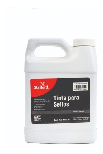 Tinta Para Sellos De Goma 1 Litro Lt Color Azul