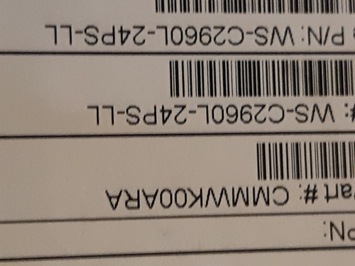 Switch Cisco Ws-c2960l-24ps-ll Poe Gigabit