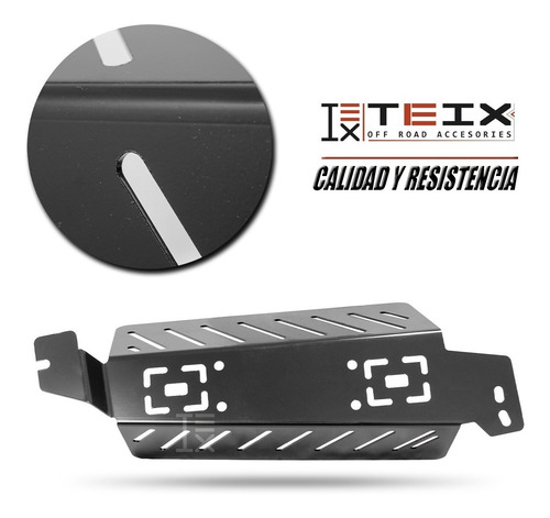 Imagen 8 de 9 de Protector Placa Anti Robo Catalizador Para Toyota Hilux 2018