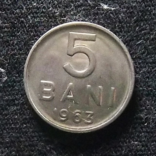Rumania 5 Bani 1963 Exc Km 89