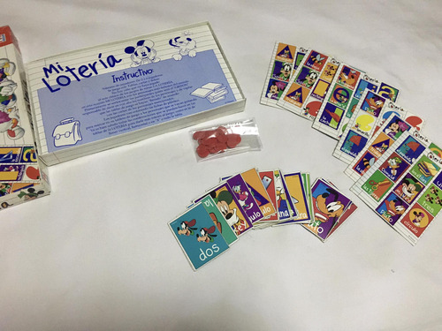 Juego De Mesa Loteria Disney Fotorama (Usado)