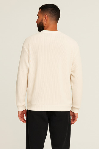 Buzo Oversize Tramado Tejido Moderno Patagonia Invierno
