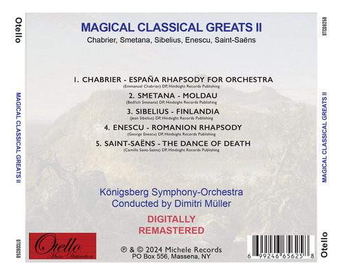 Cd Magical Classical Greats Ii De La Orquesta Sinfónica De K