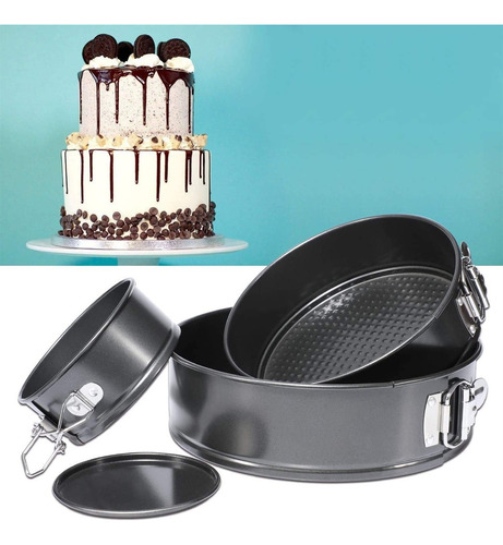 A Moldes Pasteles Desmontables Revestimiento Antiadherente.