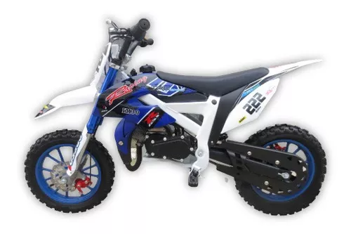 Moto Mini Moto Niño Pro Racing 50cc Scorpion (222) 2 Tiempos - Amarillo  (am) — Albanes