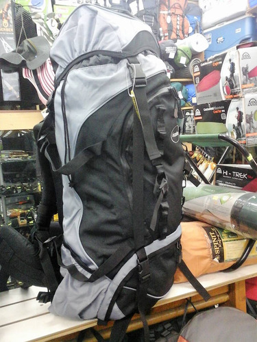 Mochila Bamboo Adventure 70lts Con Cubremochila Local Centro