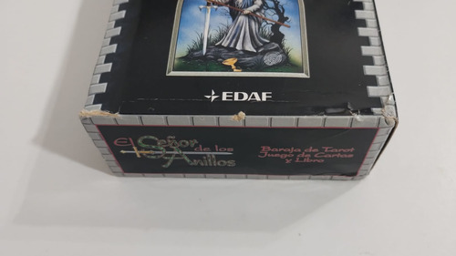 El Señor De Los Anillos: Tarot, Cartas Y Libro. Con Detalle