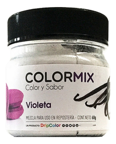 Colorante Polvo Comestible Colormix Arcoíris Color Y Sabor 