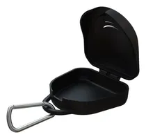 Comprar Estuche Protector Bucal Rugby Hockey Boxeo  Ventilado  Negro