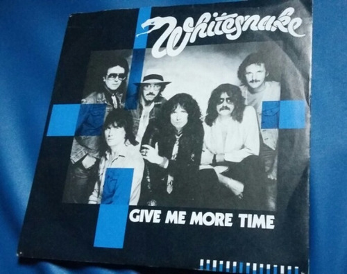 Whitesnake Vinilo Give Me More Time -kiss Ac/dc Zeppelin