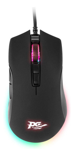 Mouse Gamer Philco Pms70 7 Botões Iluminação Rgb 5000 Dpi