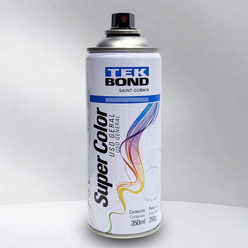 Primer Spray Super Color P/ Uso Geral Tekbond- Branco Branco