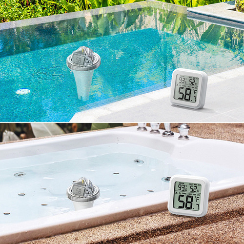 Termómetro Flotante Para Piscinas Con Sensor De Temperatura