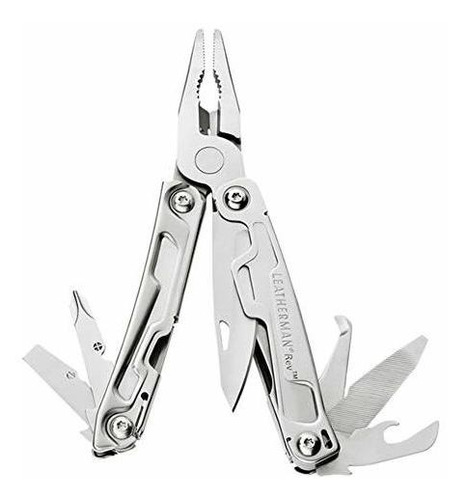 Leatherman Rev - Herramienta Multiusos De Bolsillo Con Abrid