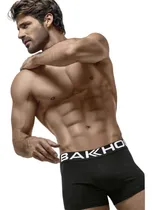 Comprar Boxer Algodón Y Lycra Liso Clásico Collareta Bakhou Art 2000