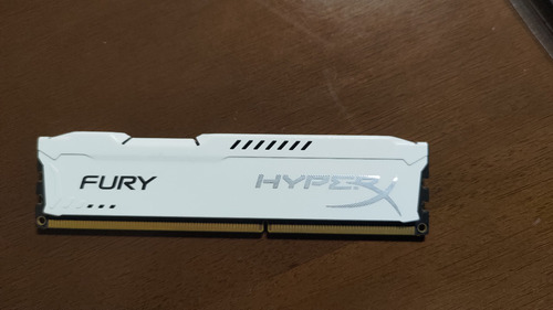 Memória Ram Hyperx Fury White 8gb (2x4gb) Ddr3 1866mhz Dual
